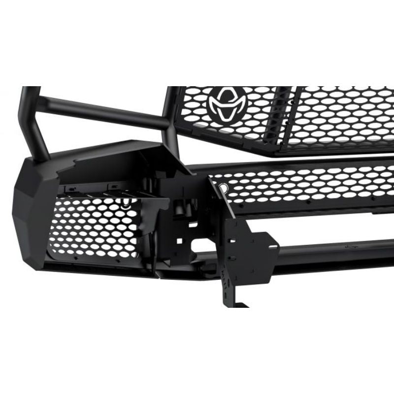 Ranch Hand Midnight Series Front Bumper W/ Grille Guard Fits Select 16-23 Toyota Tacoma Model MFT16MBM1