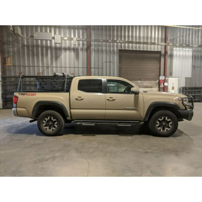 Ranch Hand Midnight Series Front Bumper W/ Grille Guard Fits Select 16-23 Toyota Tacoma Model MFT16MBM1