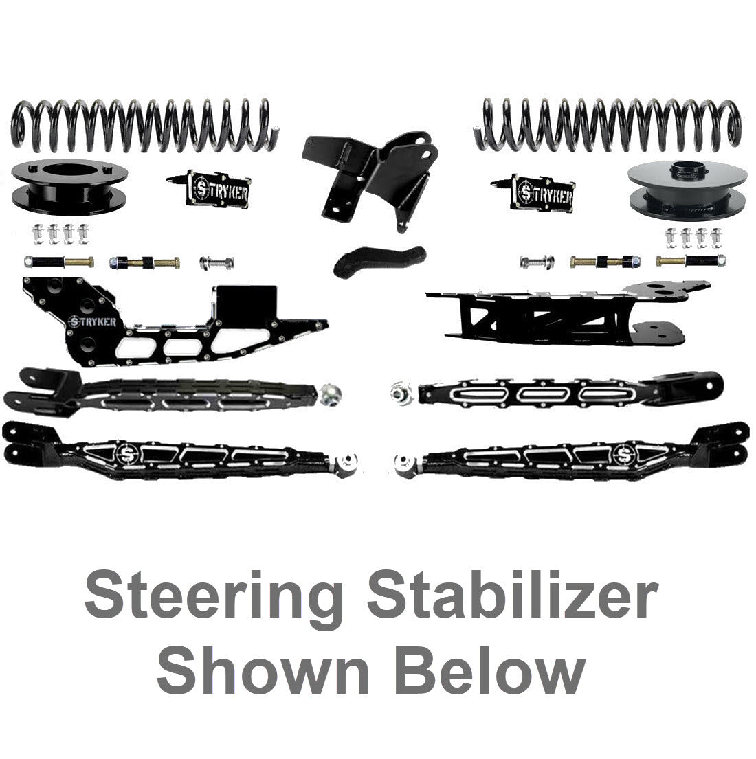 4" Ram 2500 Lift Kit 4-Link 2019 TO 2025 DODGE RAM HEAVY DUTY