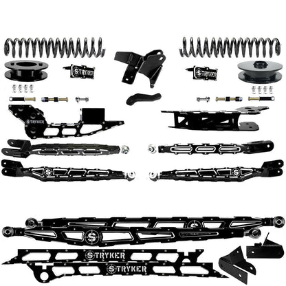 4" Ram 3500 4-Link Lift Kit 2019 TO 2025 DODGE RAM HEAVY DUTY