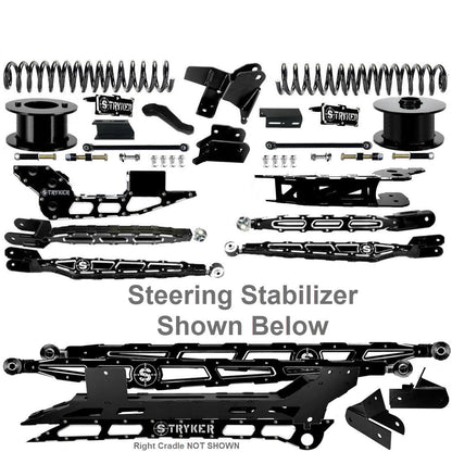 8" Ram 2500 4-Link Lift Kit for 2019 TO 2025 DODGE RAM HEAVY DUTY