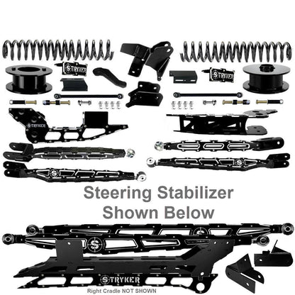 6" Ram 3500 4-Link Lift Kit for 2019 TO 2025 DODGE RAM HEAVY DUTY