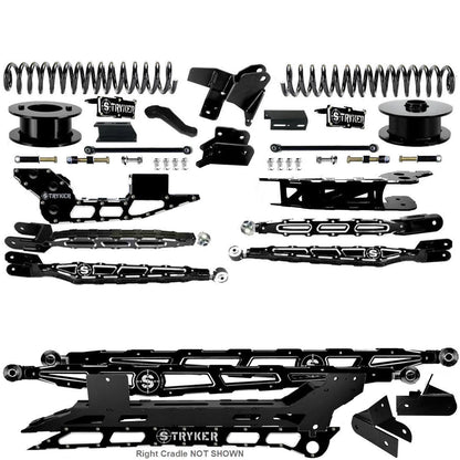 6" Ram 2500 4-Link Lift Kit for 2019 TO 2025 DODGE RAM HEAVY DUTY