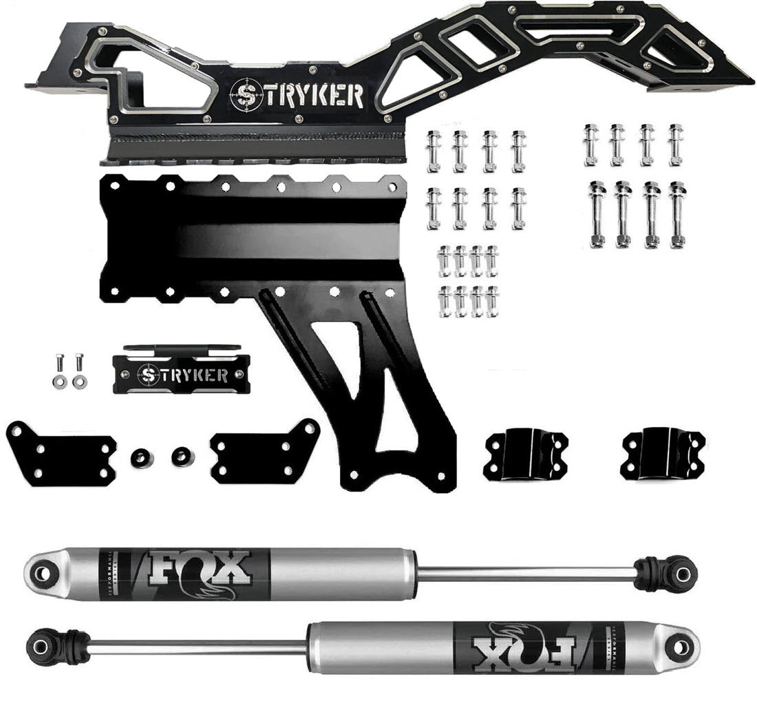 2023 to 2026 Ford F450 F550 Super Duty Truss Dual Steering Stabilizer - V4