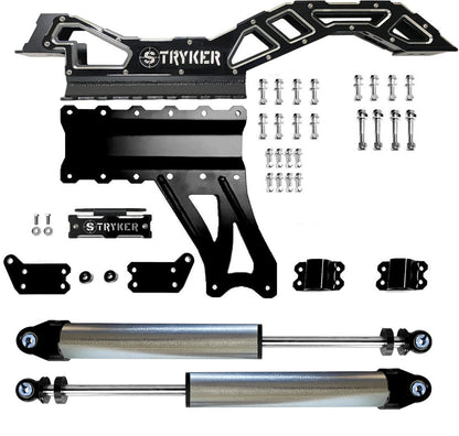 2023 to 2026 Ford F450 F550 Super Duty Truss Dual Steering Stabilizer - V4
