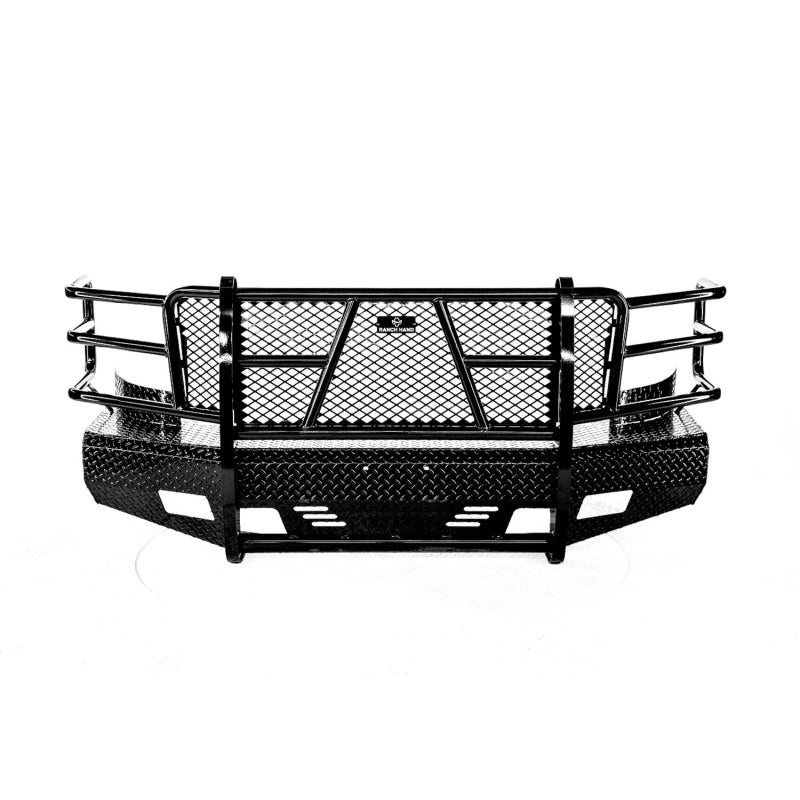 Ranch Hand Summit Series Front Bumper W/ Grille Guard Fits Select 07-10 Chevrolet Silverado 2500 HD/3500 HD Model FSC081BL1