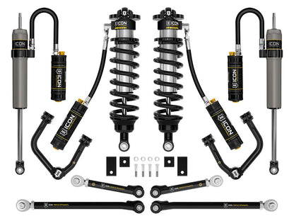 ICON 2022-2025 Toyota Tundra, 2-3.25" Lift, Stage 1, 3.0 Suspension System, Tubular, CDCV
