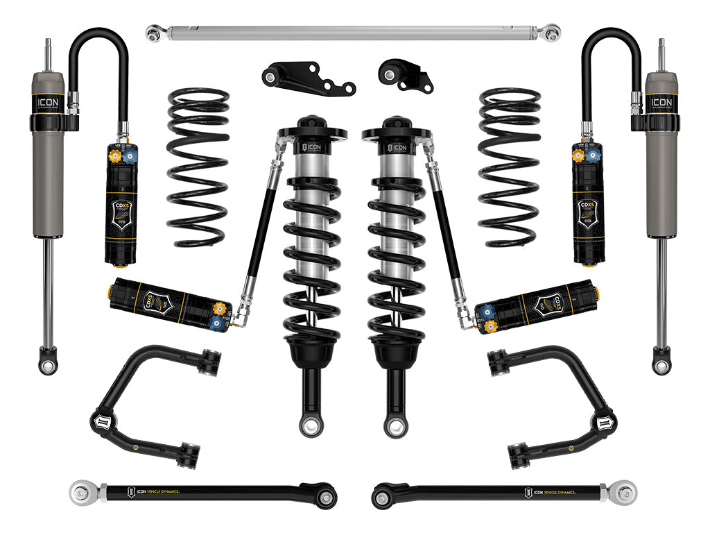 ICON 2024-2025 Lexus GX550, 1.25-3" Lift, Stage 8 Suspension System, CDXS, Tubular