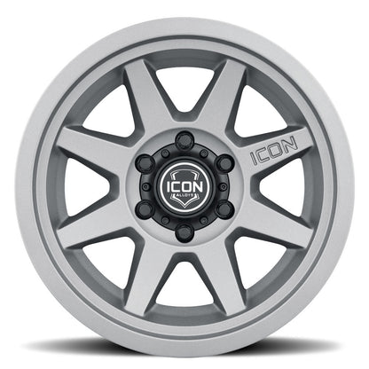 ICON Alloys Rebound SLX, Charcoal, 17 x 8.5 / 6 x 135, 6mm Offset, 5" BS