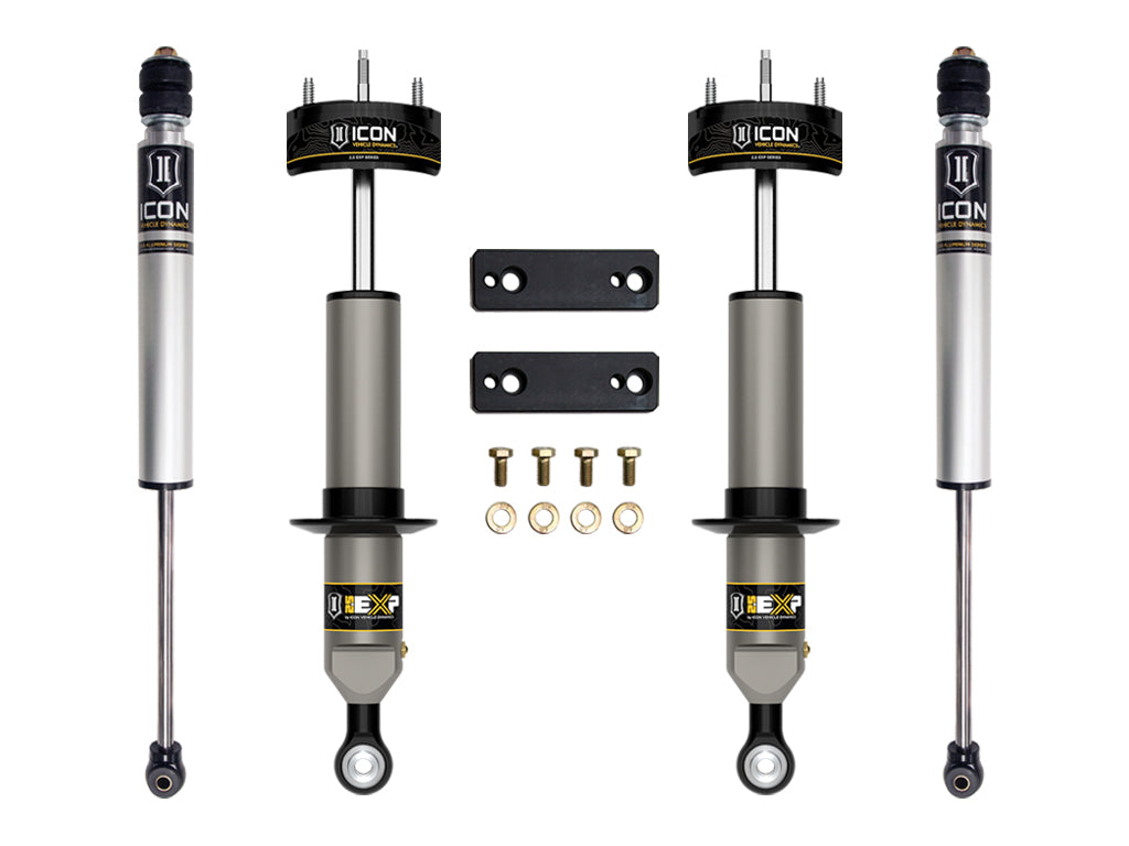 ICON 2005-2023 Toyota Tacoma, 0-2" Lift, Stage 1 EXP Suspension System