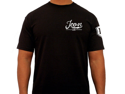 ICON Vintage-Logo Tee – Black, XXL