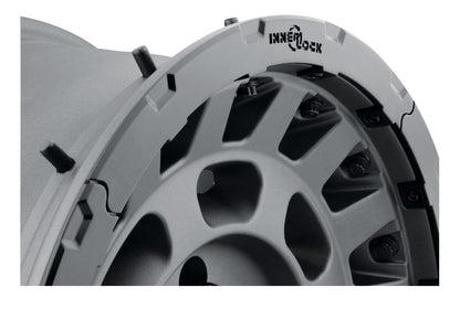 ICON Alloys Hammer Pro, Charcoal, 17 x 8.5 / 6 x 5.5, 0mm Offset, 4.75" BS