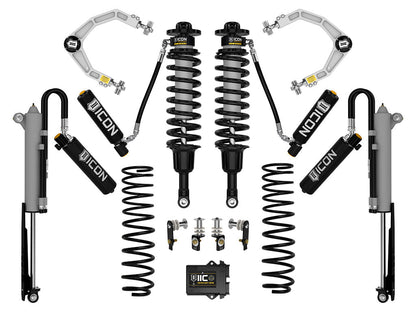 ICON 2021-2025 Ford F-150 Raptor, 1-3" Lift, Stage 4 Suspension System, Overland Rear Springs