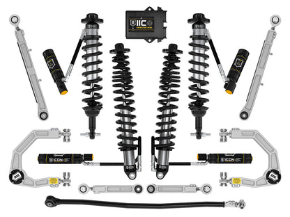 ICON 2021-2023 Ford Bronco, Sasquatch, 2-3" Lift, Stage 8 Suspension System, Billet, Heavy Rate Rear Spring