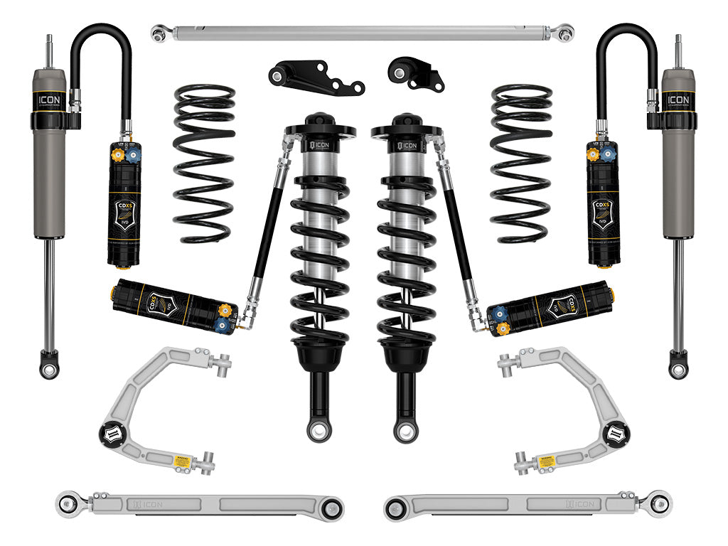 ICON 2024-2025 Lexus GX550, 1.25-3" Lift, Stage 8 Suspension System, CDXS, Billet