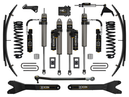 ICON 2023-2025 Ford F-250/F-350 Super Duty 4WD, Diesel, 2.5" Lift, Stage 6 Suspension System w/ Radius Arms and Expansion Packs
