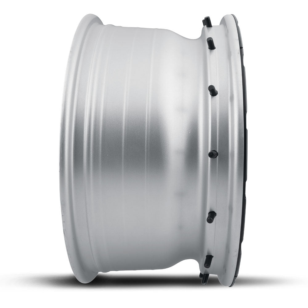 ICON Alloys Hammer Pro, Silver Machined, 17 x 8.5 / 6 x 135, 6mm Offset, 5" BS