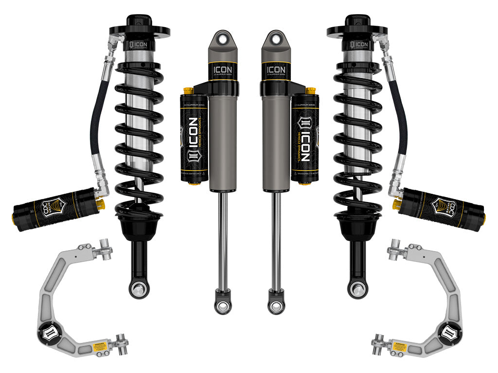 ICON 2021-2024 Ford F-150 Tremor, 2.5-3" Lift, Stage 4 Suspension System, Billet, CDCV