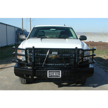 Ranch Hand Summit Series Front Bumper W/ Grille Guard Fits Select 07-10 Chevrolet Silverado 2500 HD/3500 HD Model FSC081BL1