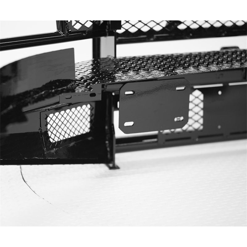 Ranch Hand Legend Series Front Bumper W/ Grille Guard Fits Select 07-10 Chevrolet Silverado 2500 HD/3500 HD Model FBC081BLR