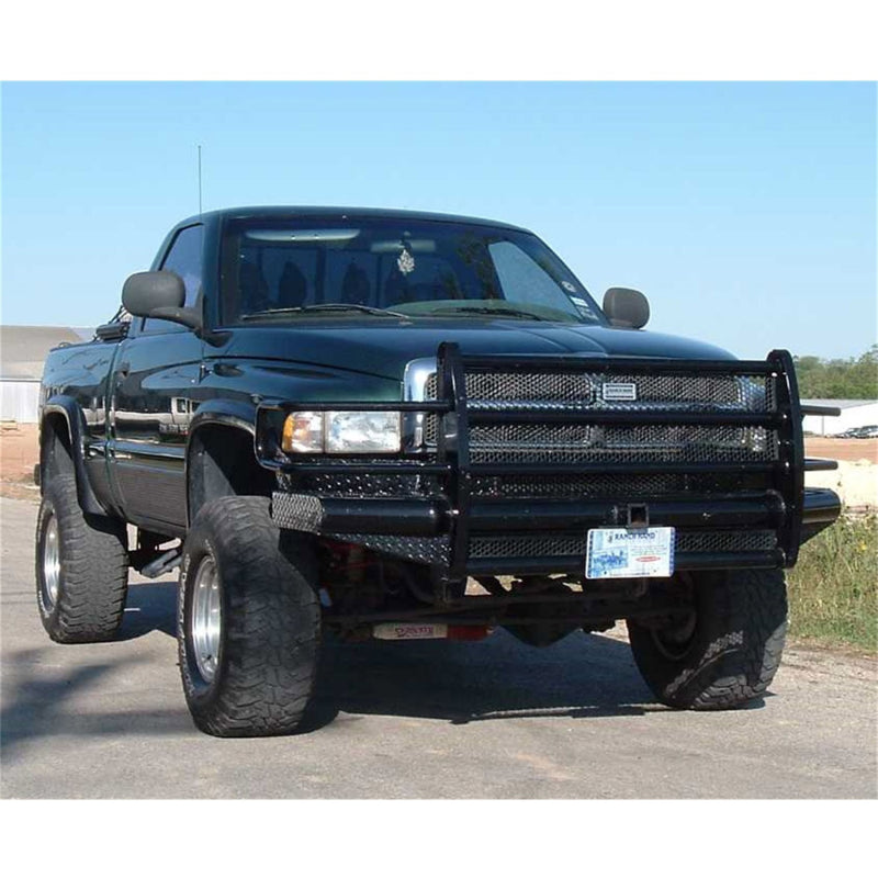 Ranch Hand Legend Series Front Bumper W/ Grille Guard Fits Select 94-02 Dodge/Ram 1500/2500/3500 Model FBD941BLR