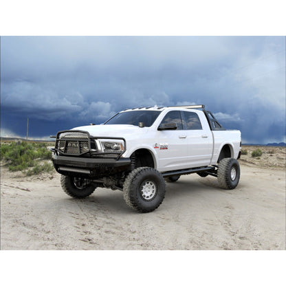 Ranch Hand Midnight Series Front Bumper W/ Grille Guard Fits Select 10-18 Dodge/Ram 2500/3500 Model MFD101BM1