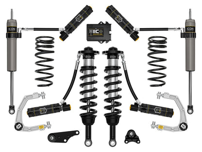 ICON 2024-2025 Toyota Tacoma 1.25-3" Lift, Stage 6 Suspension System, Billet, Overland Rear Springs