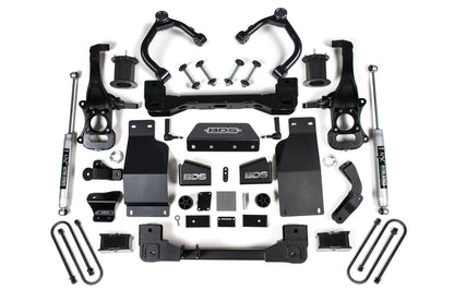 4 Inch Lift Kit | Chevy Silverado or GMC Sierra 1500 (2025) 4WD | Diesel