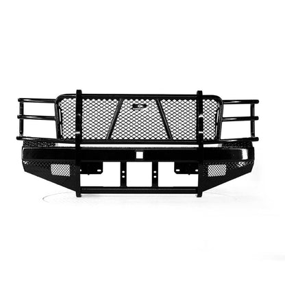 Ranch Hand Sport Series Winch Ready Front Bumper W/ Grille Guard Fits Select 11-14 Chevrolet Silverado 2500 HD/3500 HD Model FBC115BLR
