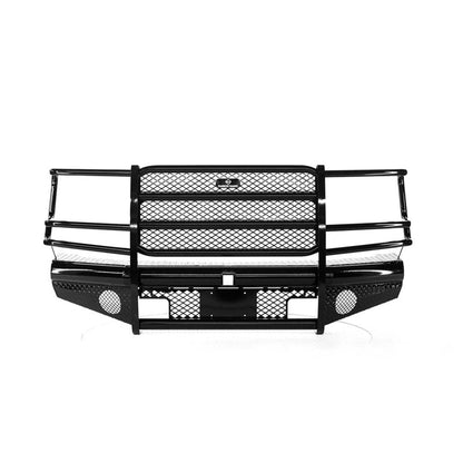 Ranch Hand Legend Series Front Bumper W/ Grille Guard Fits Select 07-10 GMC Sierra 2500 HD/3500 HD Model FBG081BLR