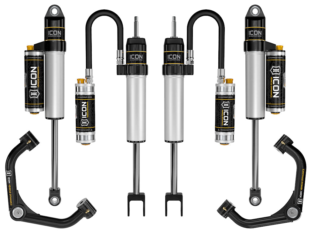 ICON 2020-Up GM 2500/3500 HD, 0-2" Lift, Stage 3 Suspension System, Tubular UCA