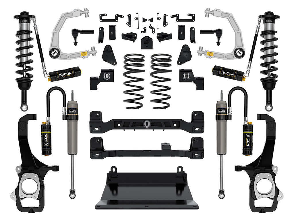 ICON 2022-2024 Toyota Tundra, 6" Lift, Stage 6 Suspension System, Billet, CDCV
