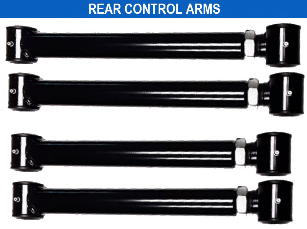 2014 - 2026 Dodge Ram 2500 ADJUSTABLE DOM REAR Control Arms for 0" to 10" Lift