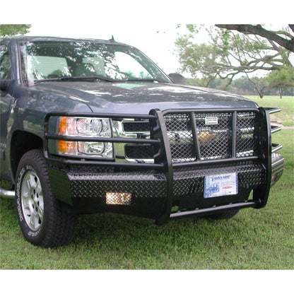 Ranch Hand Summit Series Front Bumper W/ Grille Guard Fits Select 07-13 Chevrolet Silverado 1500 Model FSC08HBL1
