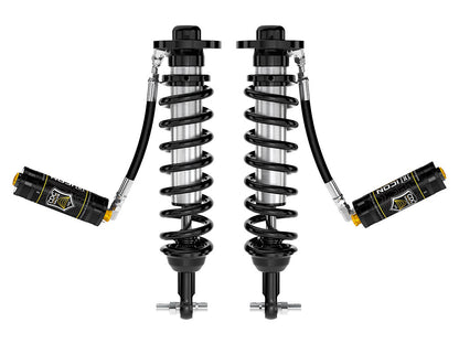 ICON 2021-2024 Ford F-150 4WD, 0-2.75" Lift, Front, V.S. 2.5 Series Coilovers, Remote Reservoir w/ CDCV, Pair