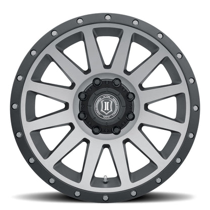 ICON Alloys Compression, Titanium, 20 x 10 / 8 x 180, -19mm Offset, 4.75" BS