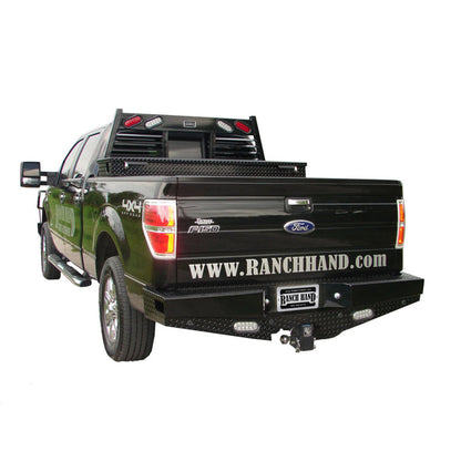 Ranch Hand Sport Series Rear Bumper Fits Select 09-14 Ford F-150 Model SBF09HBLSL