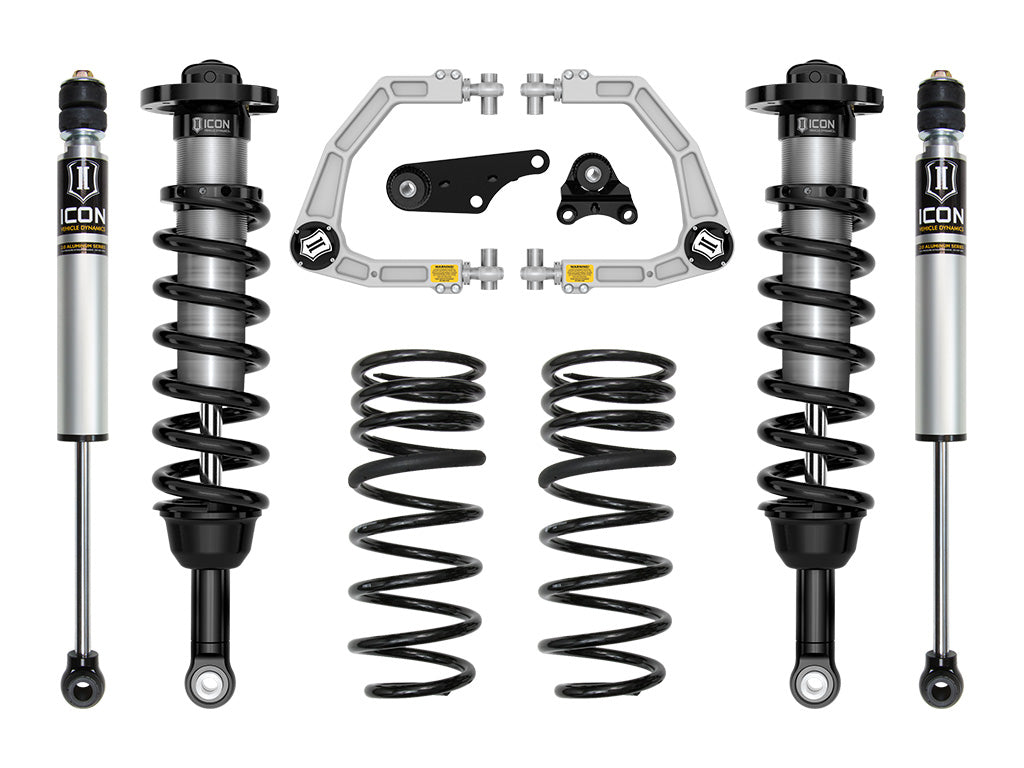 ICON 2024-2025 Toyota Land Cruiser 250 Series, 1.25-3" Lift, Stage 2 Suspension System, Billet