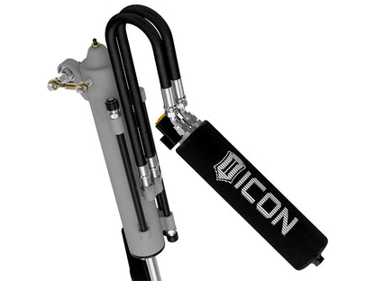 ICON 2021-2025 Ford F-150 Raptor, Passenger Rear, V.S. 3.0 Series Zeta Bypass RXT Shock Absorber, Remote Reservoir w/ CDEV