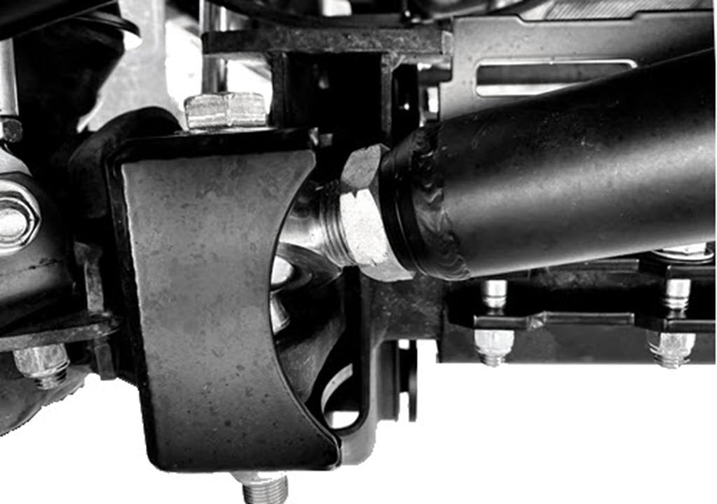 F250 F350 0-12" Lift Height Adjustable Track Bar with Heim Joints for 2017-2026