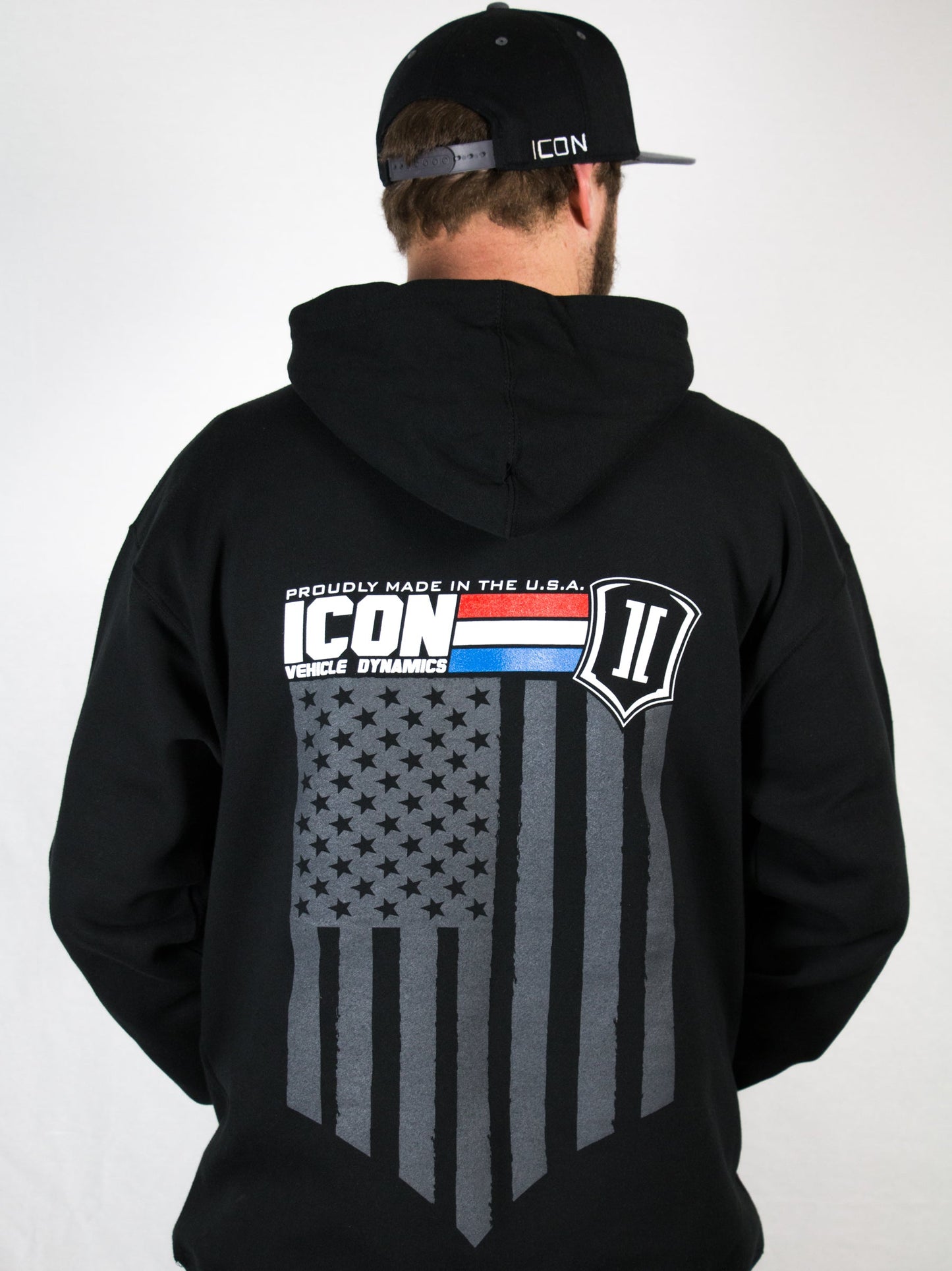 ICON GI-Logo Hoodie – Black, XXXL