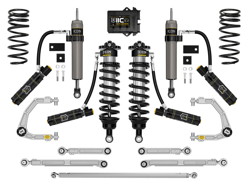 ICON 2023-2025 Toyota Sequoia, 3-4.25" Lift, Stage 3 3.0 Suspension System, Billet, TRD