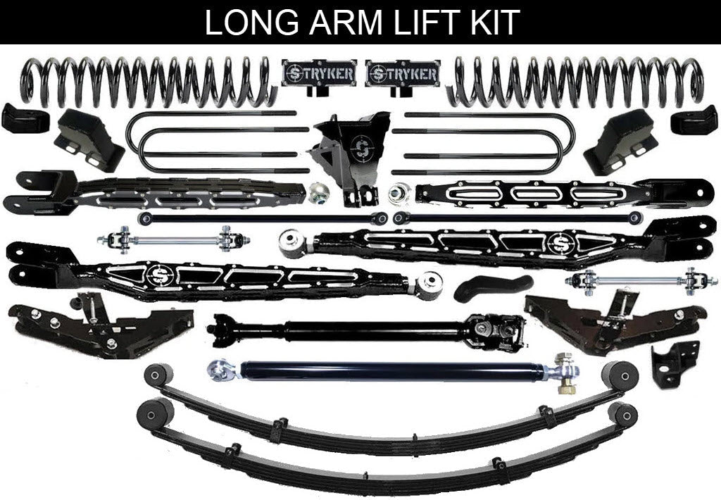 LONG ARM 12" F450 4-LINK LIFT KIT 2023 to 2026 SUPER DUTY