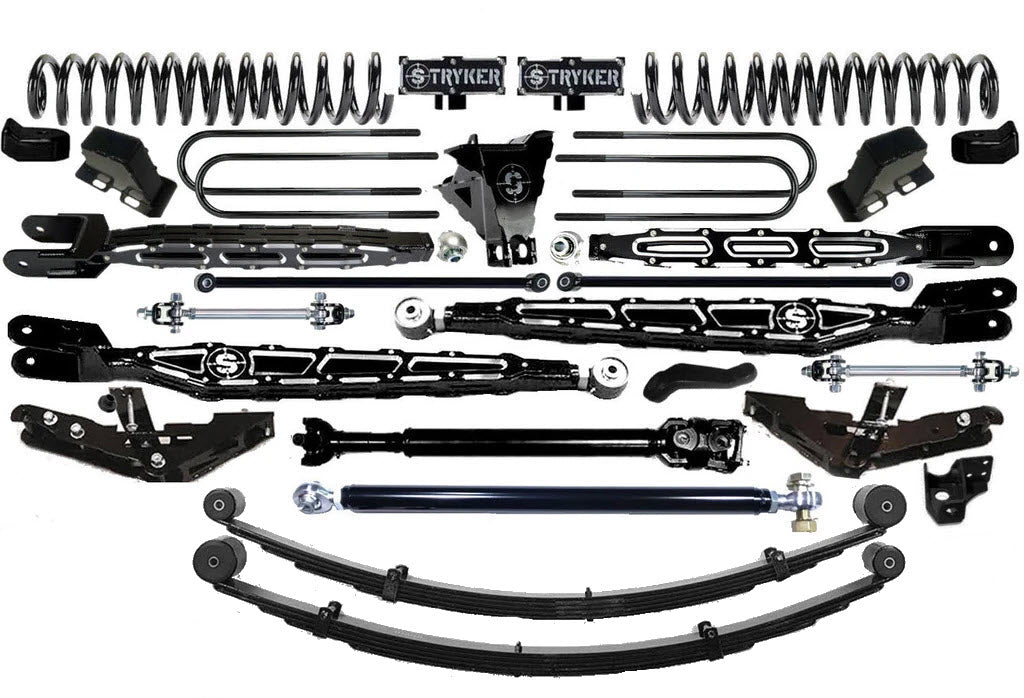 LONG ARM 12" F450 4-LINK LIFT KIT 2023 to 2026 SUPER DUTY
