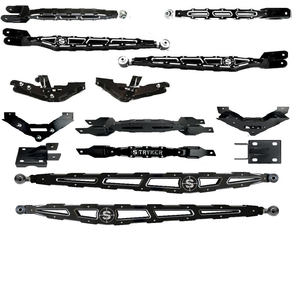 7" to 14" F250 F350 LONG ARM 4-Link Lift Upgrade for 2023 to 2025 Super Duty