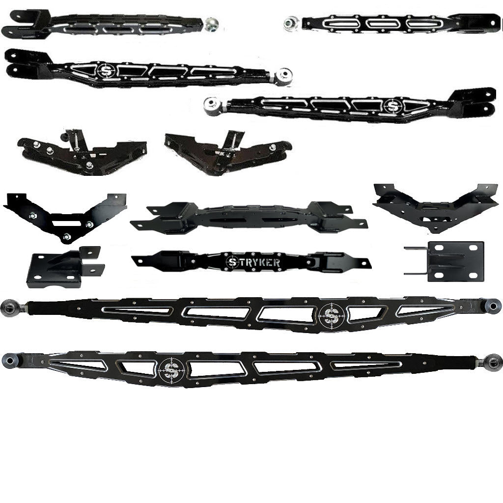 7" to 14" F450 LONG ARM 4-Link Lift Upgrade for 2023 to 2026 Super Duty