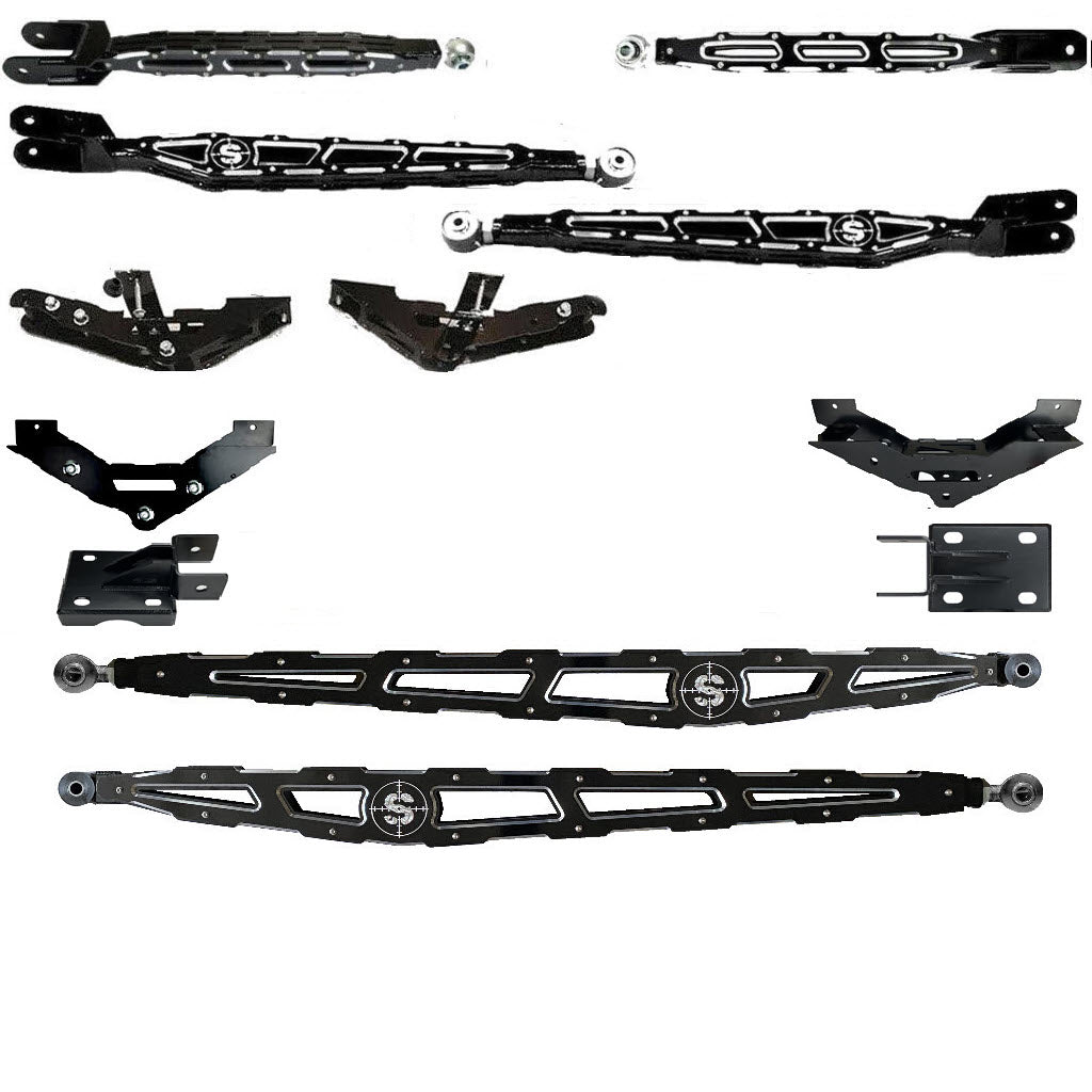 7" to 14" F250 F350 LONG ARM 4-Link Lift Upgrade for 2023 to 2025 Super Duty