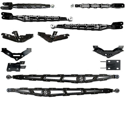 7" to 14" F250 F350 LONG ARM 4-Link Lift Upgrade for 2023 to 2025 Super Duty