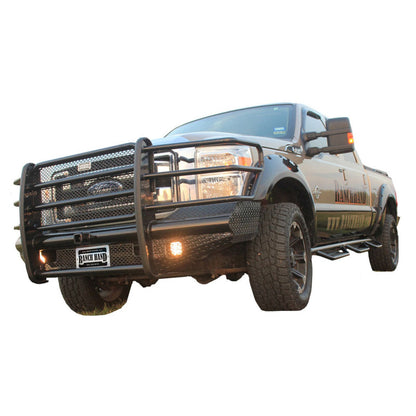 Ranch Hand Legend Series Front Bumper W/ Grille Guard Fits Select 11-16 Ford Super Duty F-250/F-350/F-450/F-550 Model FBF111BLR