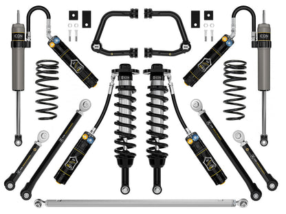 ICON 2023-2025 Toyota Sequoia, 3-4.5" Lift, Stage 10 Suspension System, Tubular, CDXS